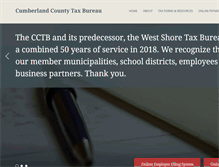 Tablet Screenshot of cumberlandtax.org